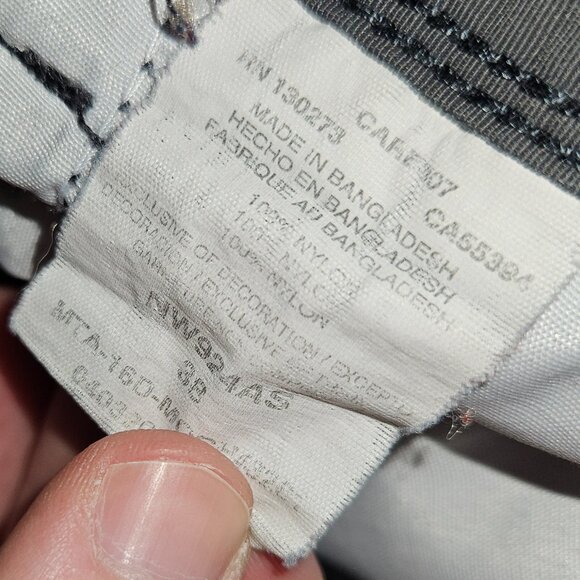 Grey Wrangler Cargo Shorts - Picture 5 of 5